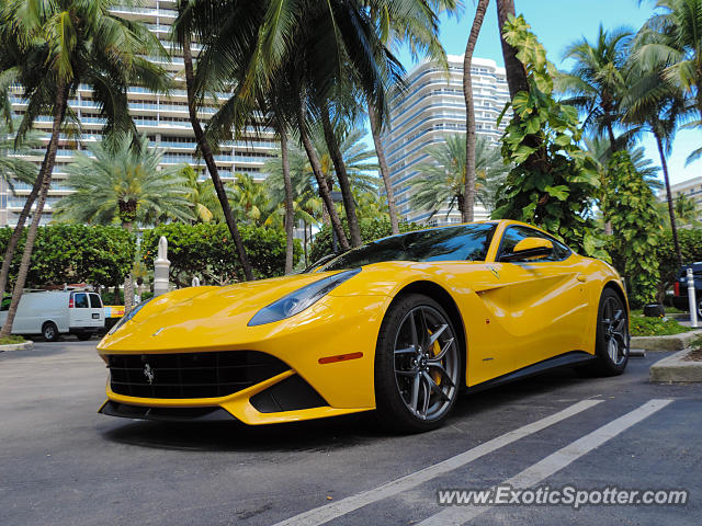 Ferrari F12 spotted in Bal Harbour, Florida