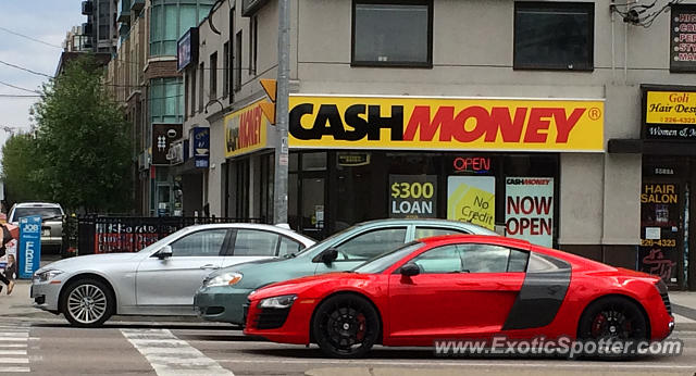 Audi R8 spotted in Toronto, Canada