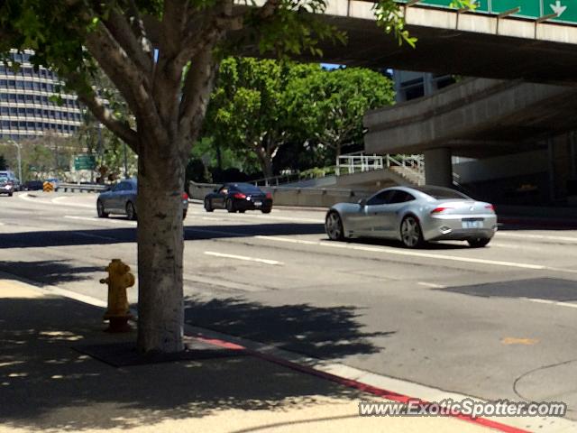 Fisker Karma spotted in Los Angeles, California