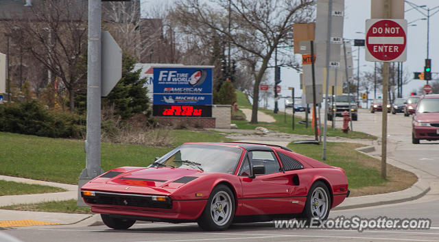 Ferrari 308 spotted in Brookfield, Wisconsin