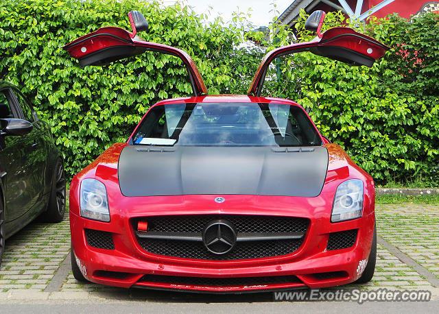 Mercedes SLS AMG spotted in Meuspath, Germany