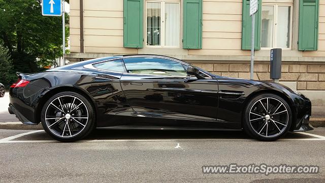 Aston Martin Vanquish spotted in Zurich, Switzerland