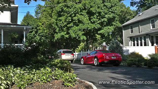 Ferrari 599GTB spotted in Oradell, New Jersey