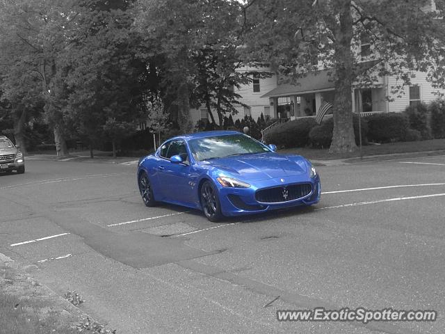Maserati GranTurismo spotted in Spring Lake, New Jersey