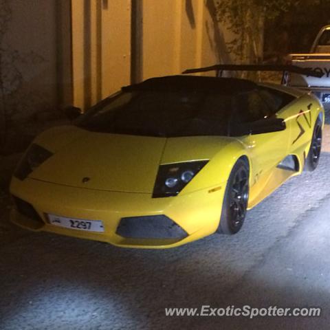 Lamborghini Murcielago spotted in Doha, Qatar