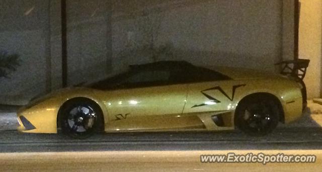 Lamborghini Murcielago spotted in Doha, Qatar