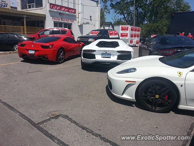Lamborghini Aventador spotted in Toronto, Canada