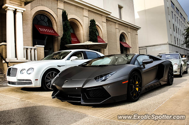 Lamborghini Aventador spotted in Beverly Hills, California