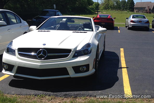 Mercedes SL 65 AMG spotted in Victor, New York