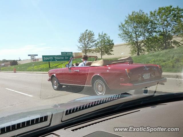 Rolls Royce Corniche spotted in Madison, Wisconsin