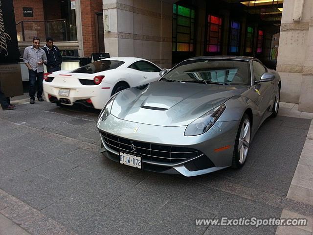 Ferrari F12 spotted in Toronto, Canada