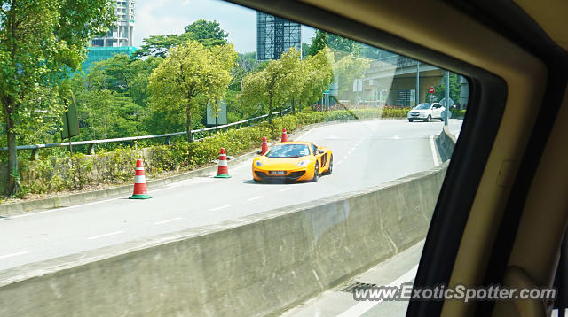 Mclaren MP4-12C spotted in Kuala Lumpur, Malaysia