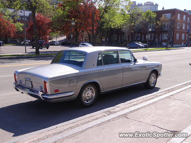 Rolls Royce Silver Shadow spotted in Quebec city, Que, Canada