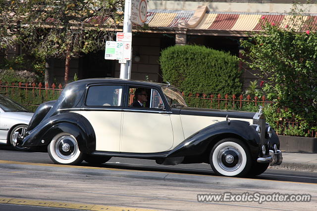 Rolls Royce Silver Dawn spotted in Carlton, Australia