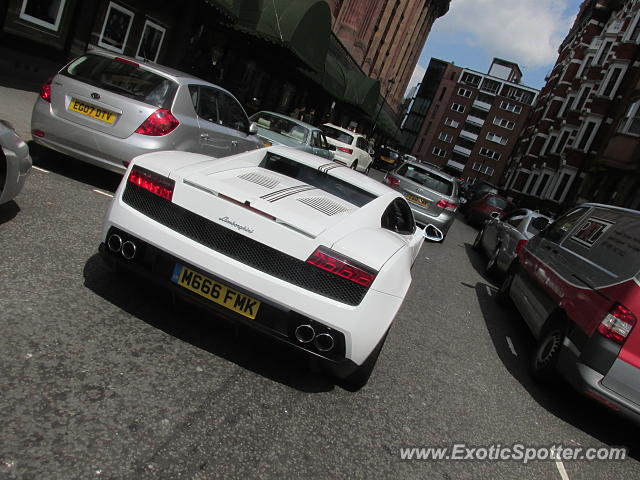 Lamborghini Gallardo spotted in London, United Kingdom