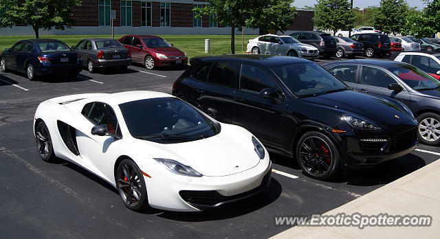 Mclaren MP4-12C spotted in New Albany, Ohio