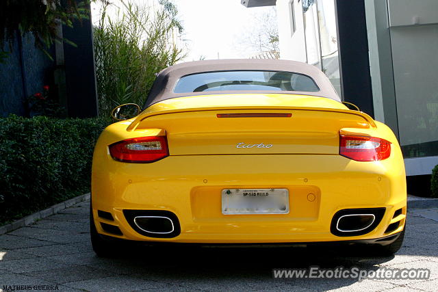 Porsche 911 Turbo spotted in São Paulo, Brazil