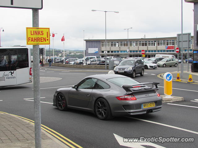 Porsche 911 GT3 spotted in Douglas, United Kingdom