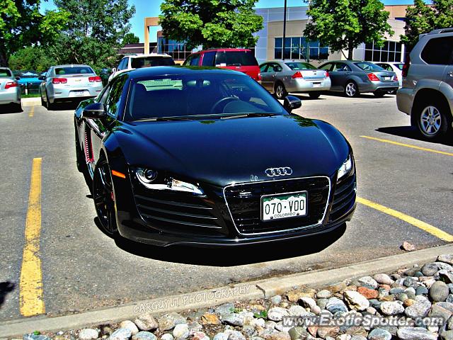 Audi R8 spotted in Greenwood, Colorado