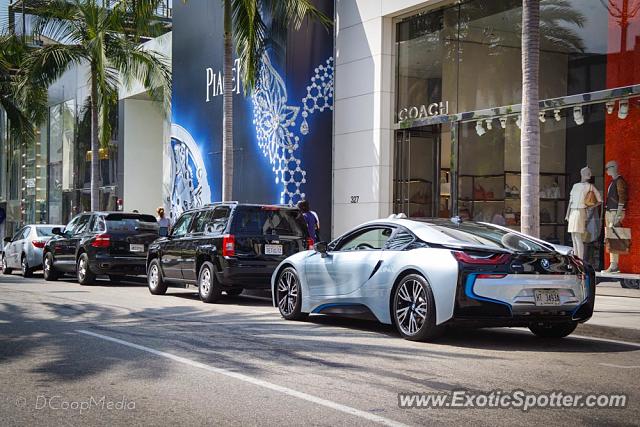 BMW I8 spotted in Beverly Hills, California