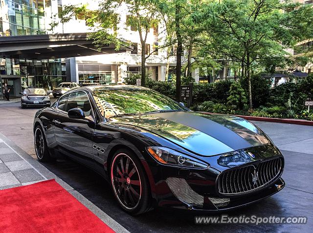 Maserati GranTurismo spotted in Bellevue, Washington