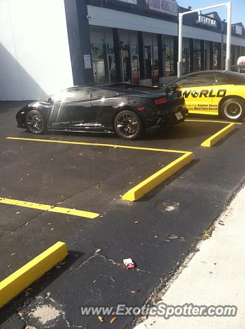 Lamborghini Gallardo spotted in West Palm Beach, United States