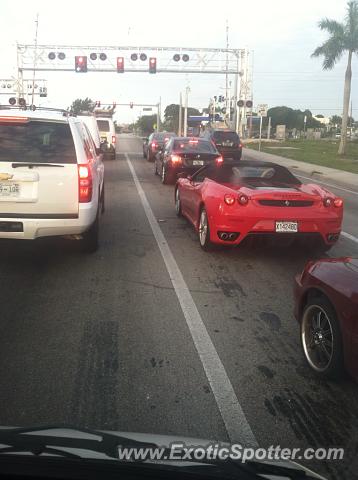 Ferrari F430 spotted in Riviera Beach, Florida
