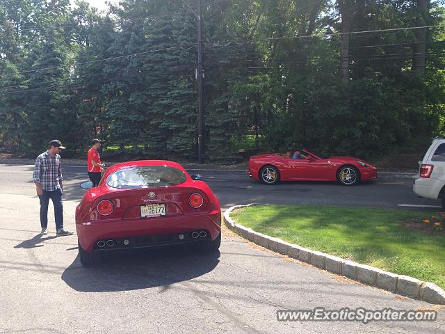 Ferrari California spotted in Harding, New Jersey