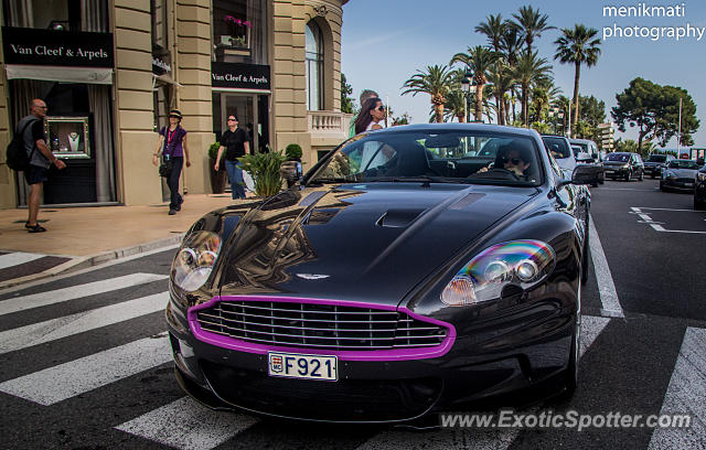 Aston Martin DBS spotted in Casino Square, Monaco