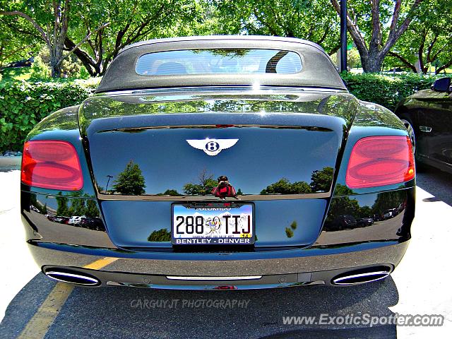 Bentley Continental spotted in Greenwood, Colorado