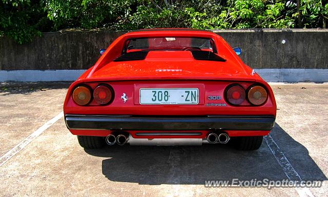 Ferrari 308 spotted in Wild Coast, South Africa