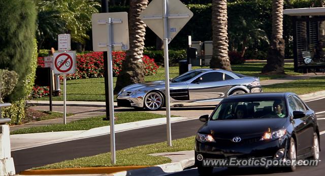 Mercedes SLR spotted in Miami, Florida