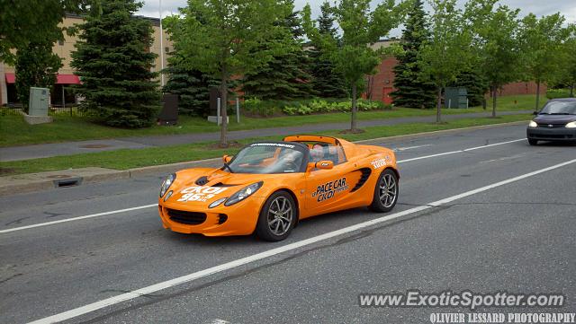 Lotus Elise spotted in Boucherville, Canada