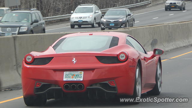 Ferrari 458 Italia spotted in Fredricksburg, Virginia