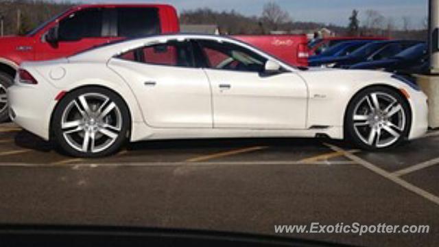 Fisker Karma spotted in Cincinnati, Ohio