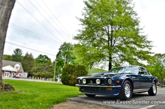 Aston Martin Vantage spotted in Kent, Connecticut