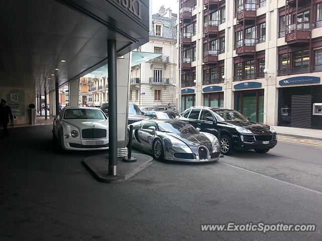 Bugatti Veyron spotted in Ginevra, Switzerland
