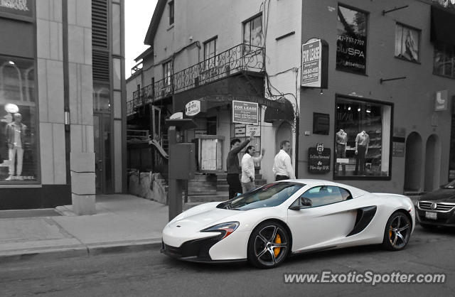 Mclaren 650S spotted in Toronto, Canada