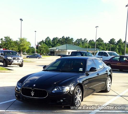 Maserati Quattroporte spotted in Beaumont, Texas