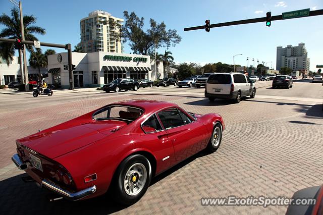 Ferrari 246 Dino spotted in Fort Lauderdale, Florida