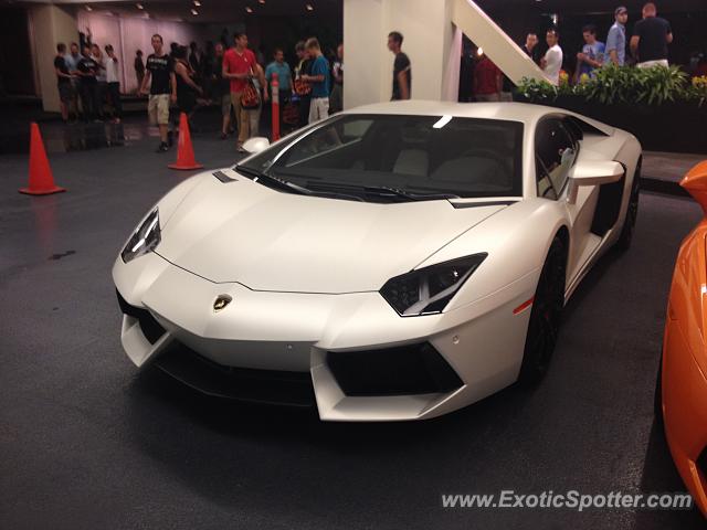 Lamborghini Aventador spotted in Atlanta, Georgia
