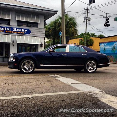 Bentley Mulsanne spotted in Fort Lauderdale, Florida