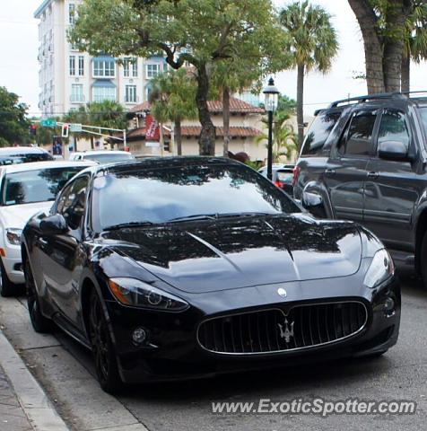 Maserati GranTurismo spotted in Fort Lauderdale, Florida