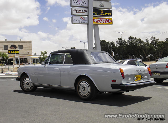 Rolls Royce Corniche spotted in Be'er Sheva, Israel