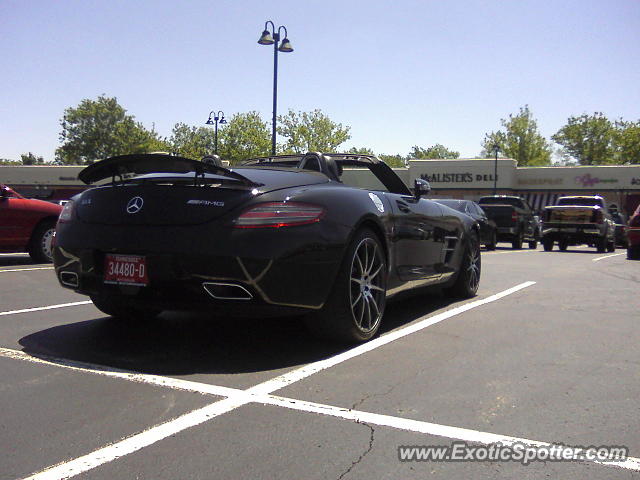 Mercedes SLS AMG spotted in Indianapolis, Indiana