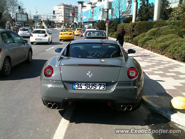 Ferrari 599GTB spotted in Istanbul, Turkey