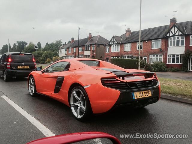 Mclaren 650S spotted in Leicester, United Kingdom