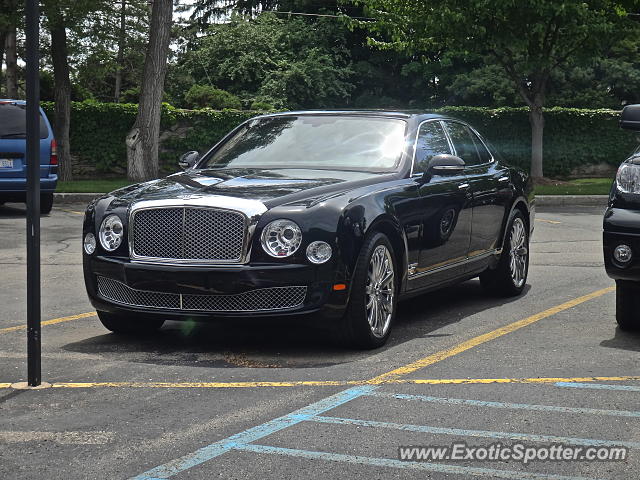 Bentley Mulsanne spotted in Grand Rapids, Michigan