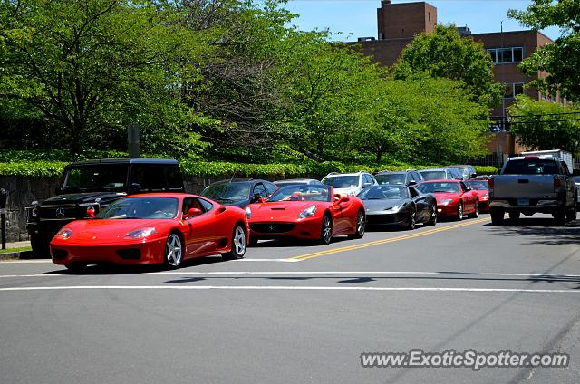Ferrari California spotted in Greenwich, Connecticut
