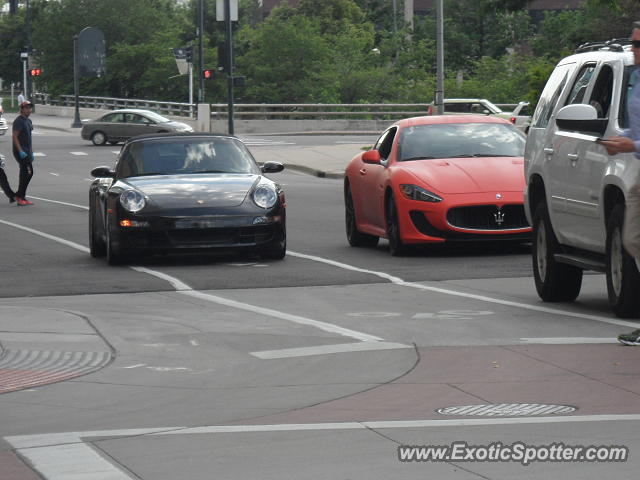 Maserati GranTurismo spotted in Denver, Colorado